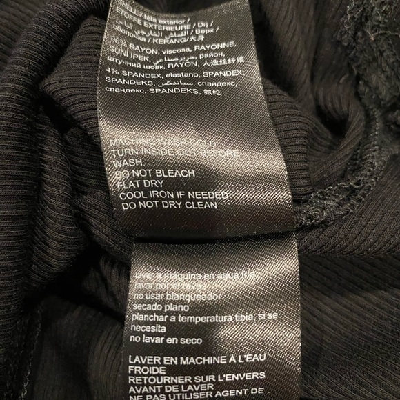 EUC Rhinestone bebe top - Picture 4 of 4